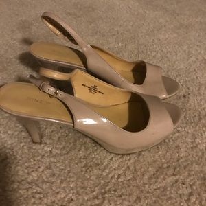 Nude Heels Size 8.5